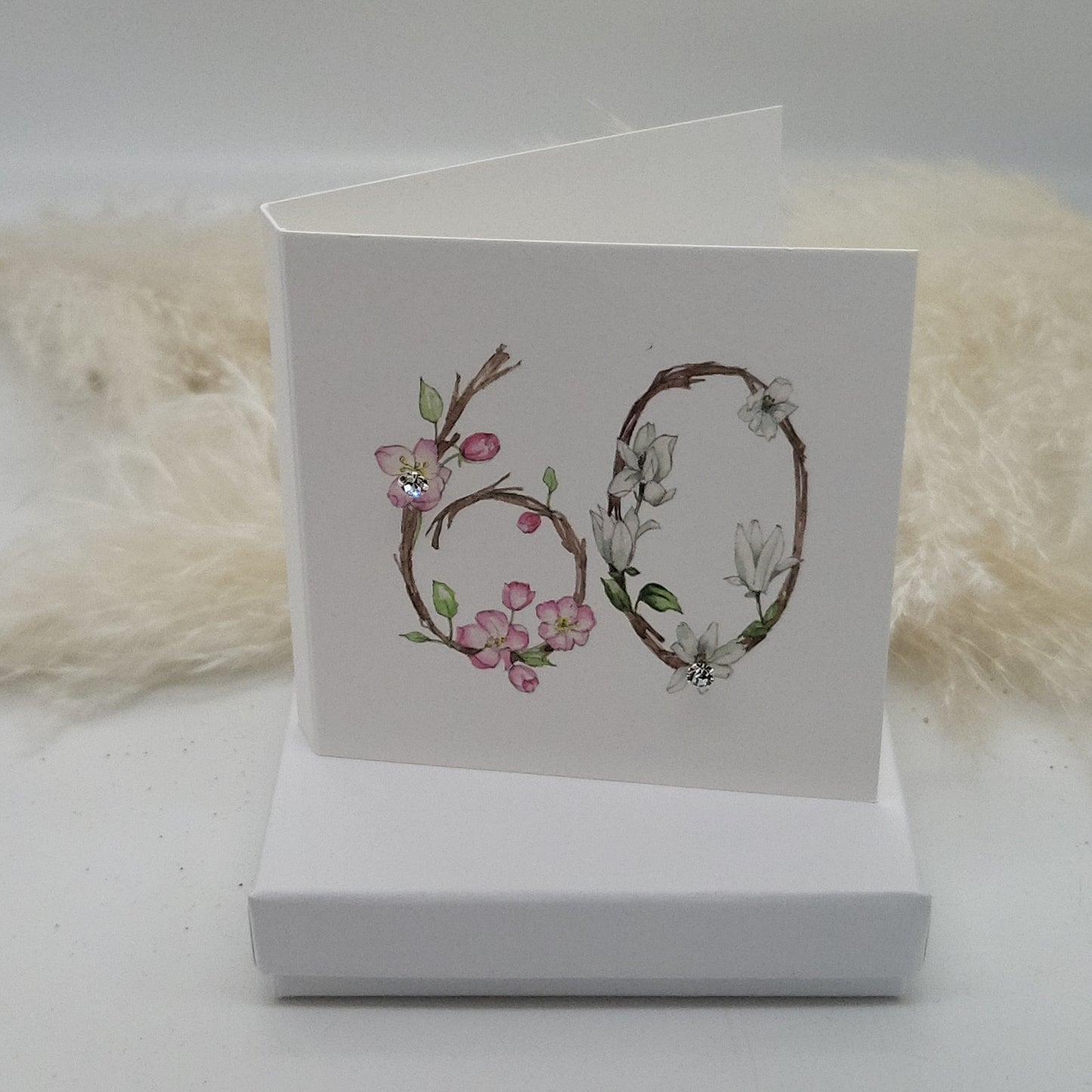 Boxed Earring Card - 60th