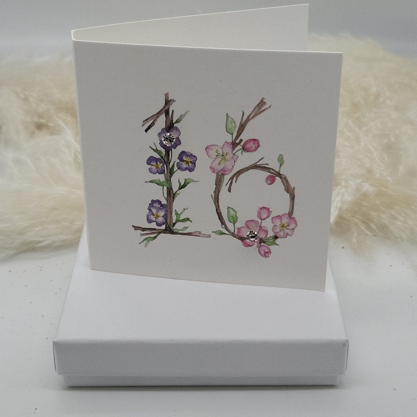 Boxed Earring Card - 16th