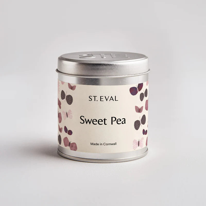 Sweet Pea, Nature's Garden Scented Tin Candle