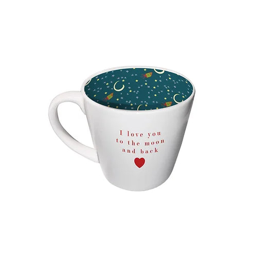 I Love You To The Moon And Back mug